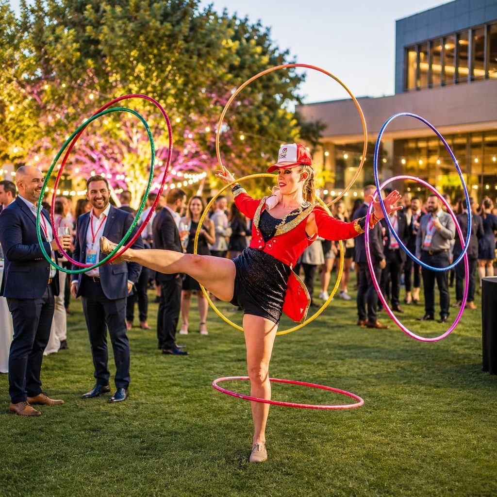 artistas itinerantes hula hula recepciones eventos caba