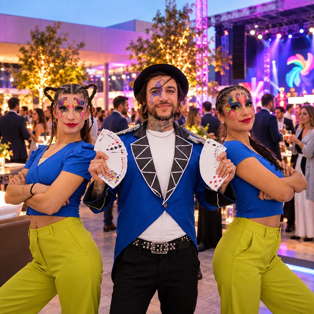 mago eventos recepciones artistas hyc experiencias