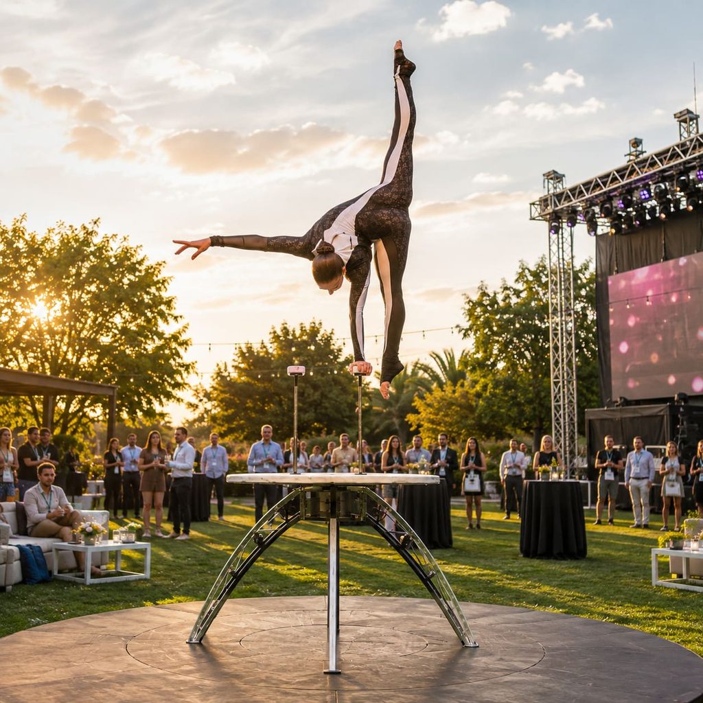 paradista de manos acrobacia eventos corporativos produccion artistica