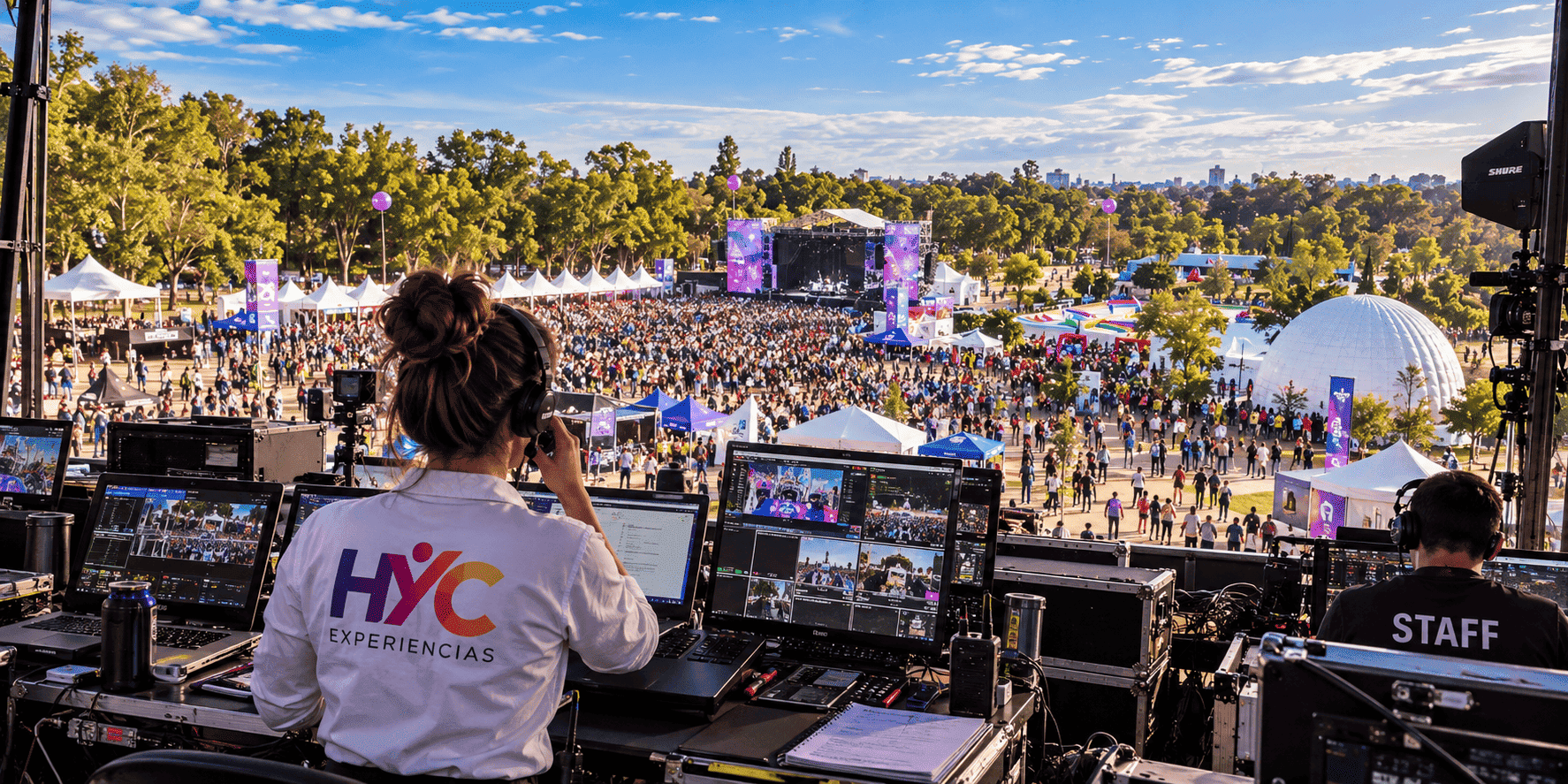 produccion tecnica de megaevento en buenos aires caba