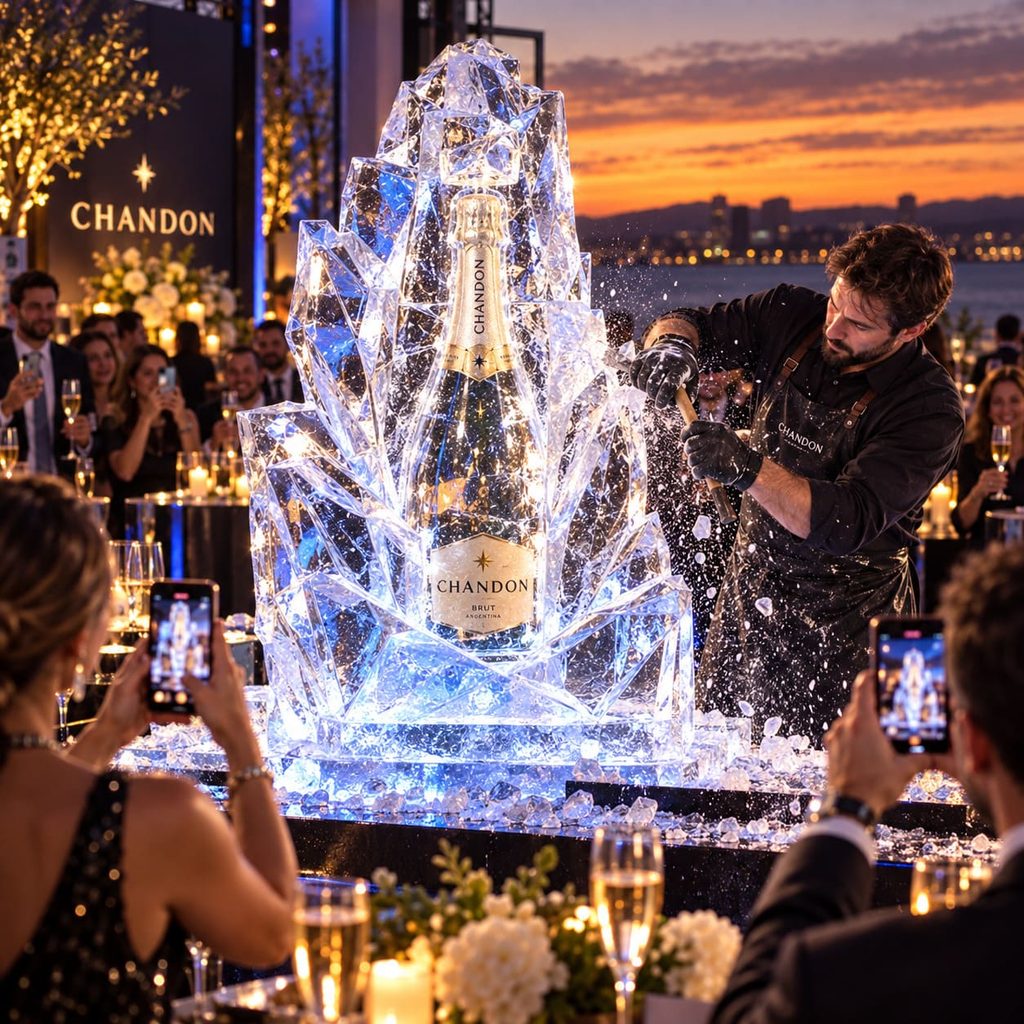 arte en hielo fiestas de fin de ano empresas marcas hyc experiencias