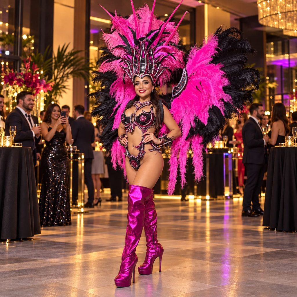 batucada carnaval recepcion eventos empresariales hyc experiencias