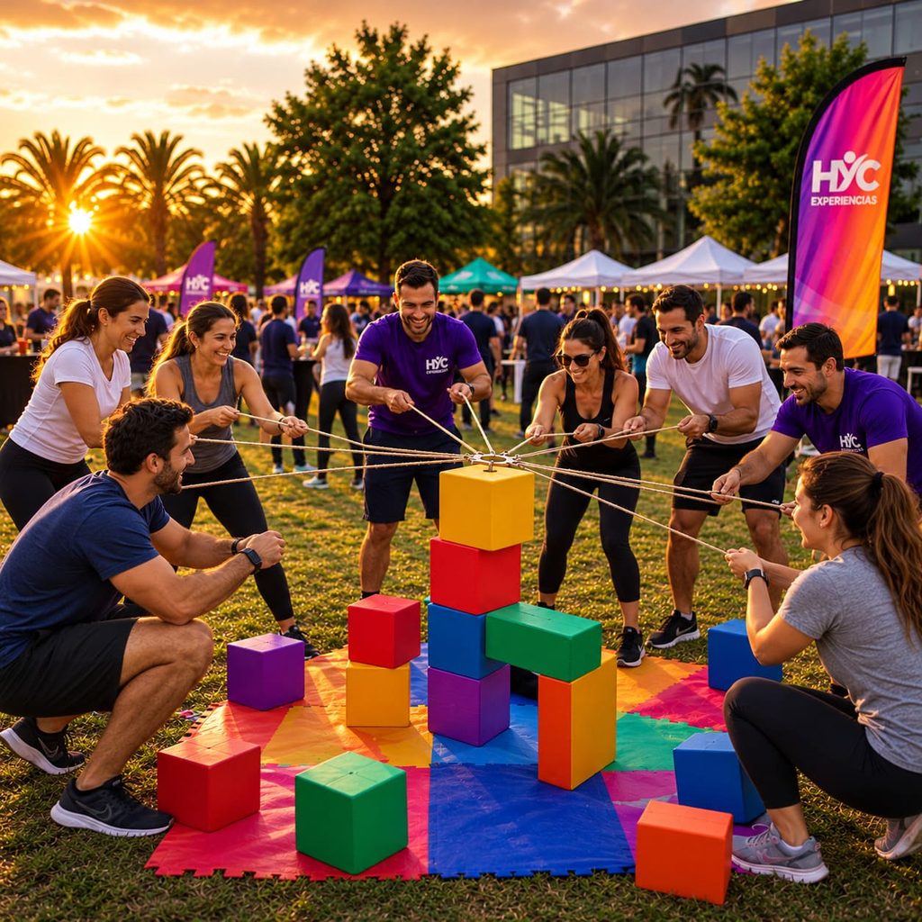 Entretenimiento Corporativo team building y dinamicas para empresas hyc experiencias